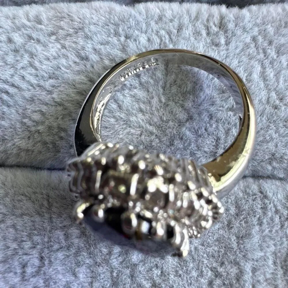 Unbranded Women's Silver and Purple Jewellery